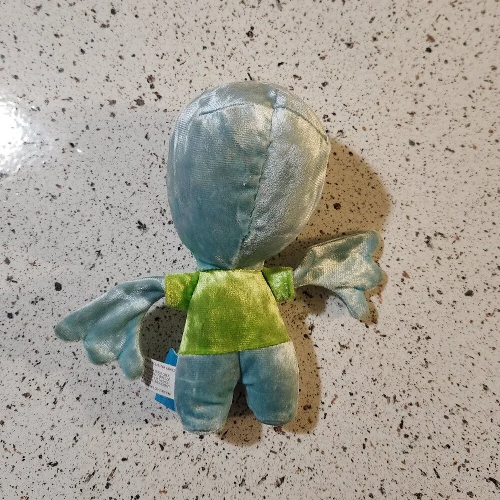 Bark A.R.F (Alien Retriever Friend) Squeaky Crinkle Plush Dog Toy sz S/M